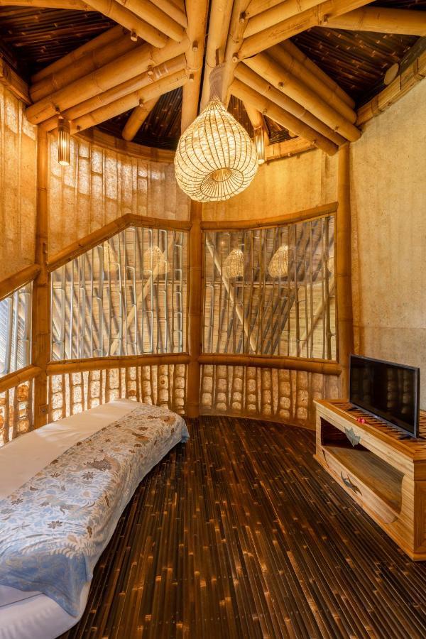 הוילה Bringkit Garden House 3Bds Bamboo House Pool Garden View מראה חיצוני תמונה
